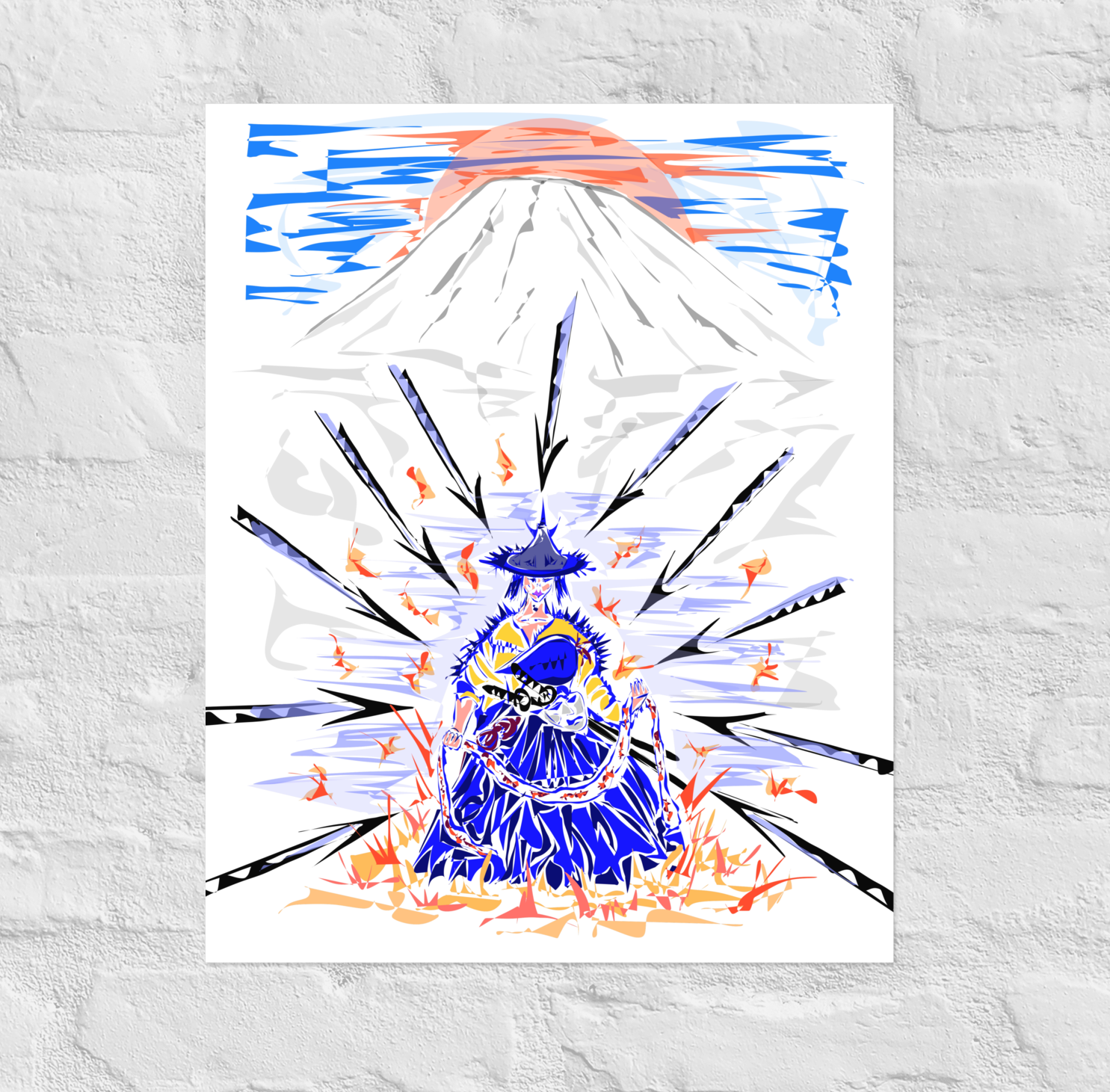 GHOST OF YOTEI - DONGDONG LAB PRODUCTION - LIMITED EDITION DIBOND 